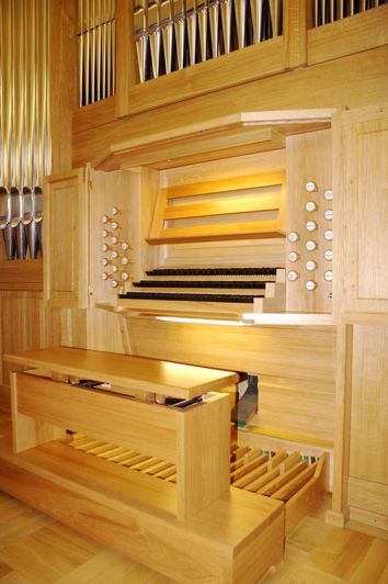 Orgeldetailfoto Thomas-Wolf-Orgel Coburg