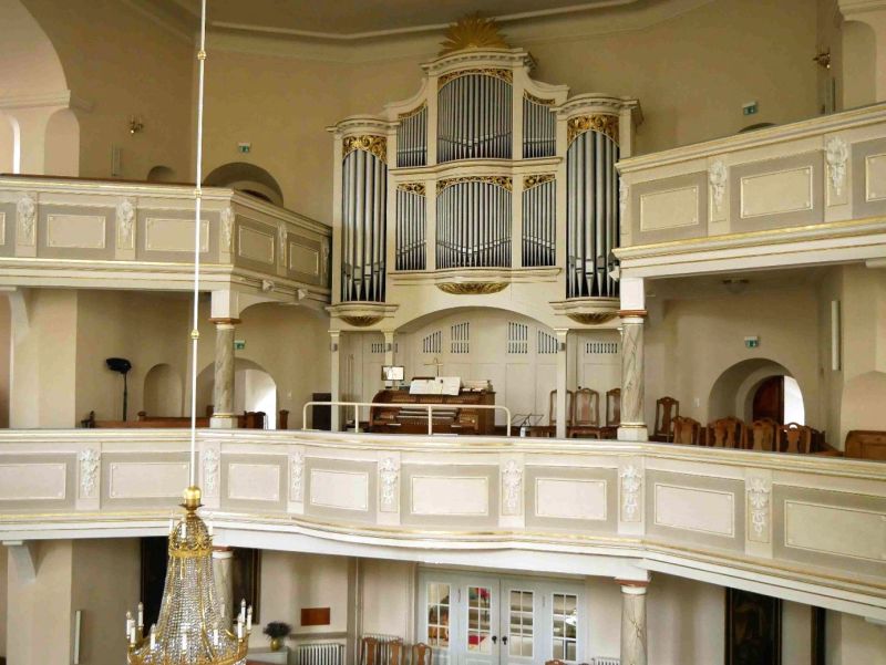 Orgeldetailfoto Neubau Orgel Plauen