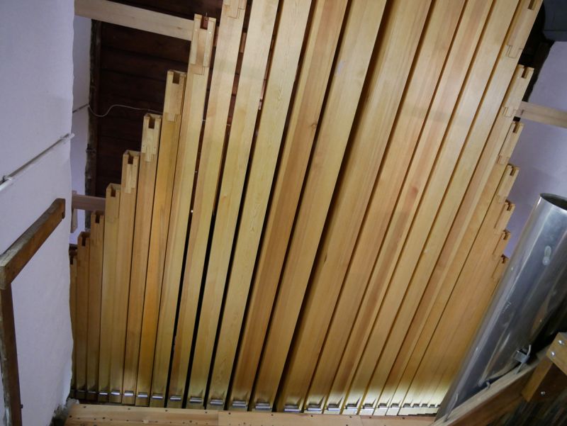 Orgeldetailfoto Ernst-Röver-Orgel Neinstedt