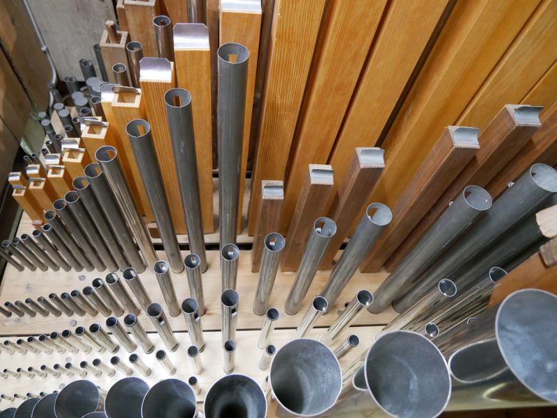 Orgeldetailfoto Ernst-Röver-Orgel Neinstedt