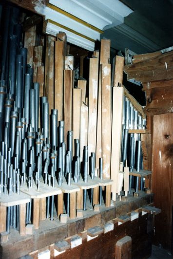 Orgeldetailfoto Christian-Friedrich-Poppe-Orgel Großenstein