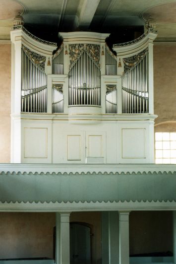 Orgeldetailfoto Christian-Friedrich-Poppe-Orgel Großenstein