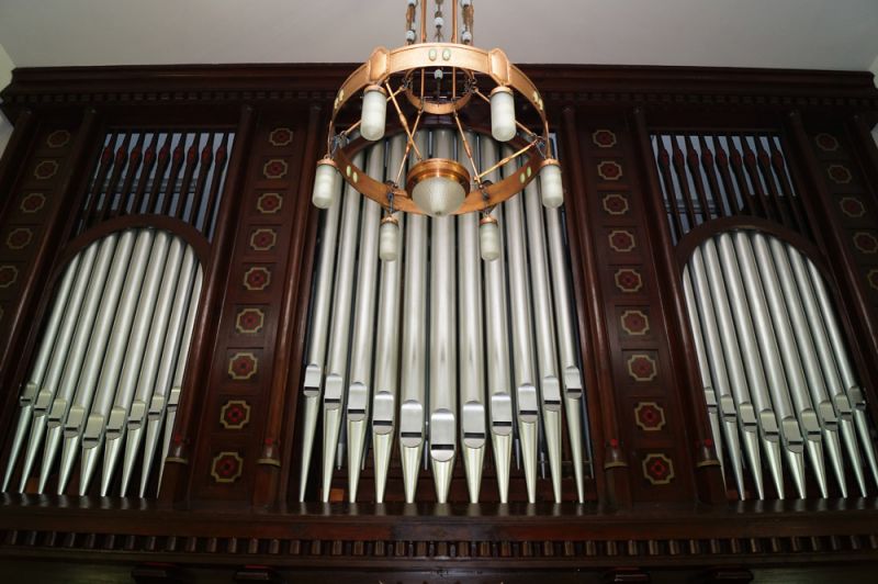 Orgeldetailfoto Hermann-Eule-Orgel Klingenthal-Brunndöbra