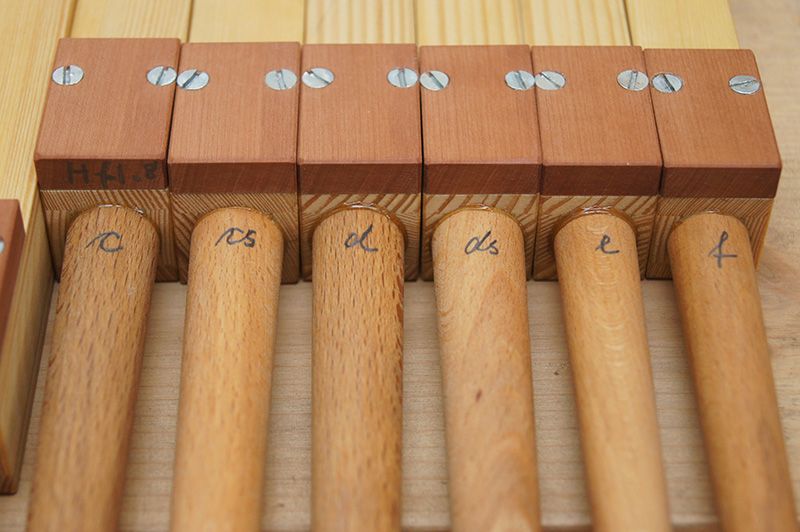 Orgeldetailfoto Ernst-Röver-Orgel Neinstedt
