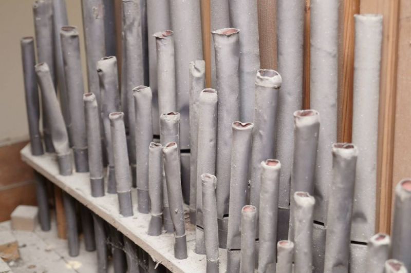 Orgeldetailfoto Schütz-Orgel Leitlitz