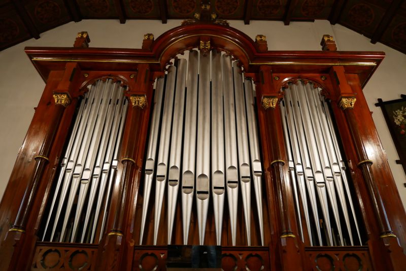 Orgeldetailfoto Ernst-Röver-Orgel Neinstedt