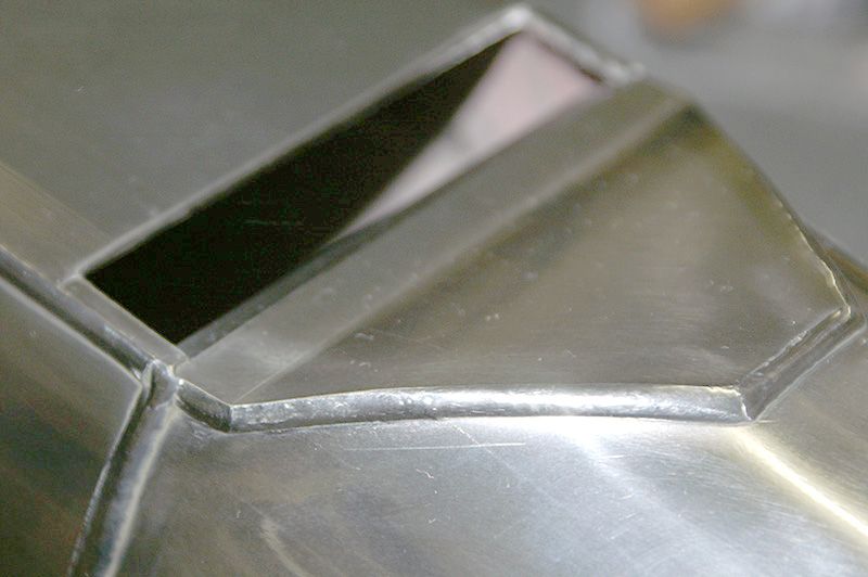 Orgeldetailfoto Metallpfeifenwerk