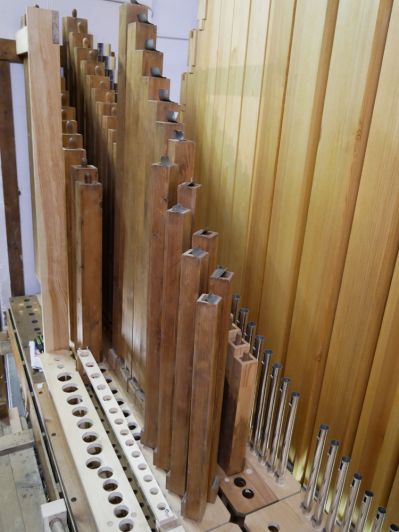 Orgeldetailfoto Ernst-Röver-Orgel Neinstedt