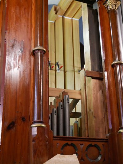 Orgeldetailfoto Ernst-Röver-Orgel Neinstedt