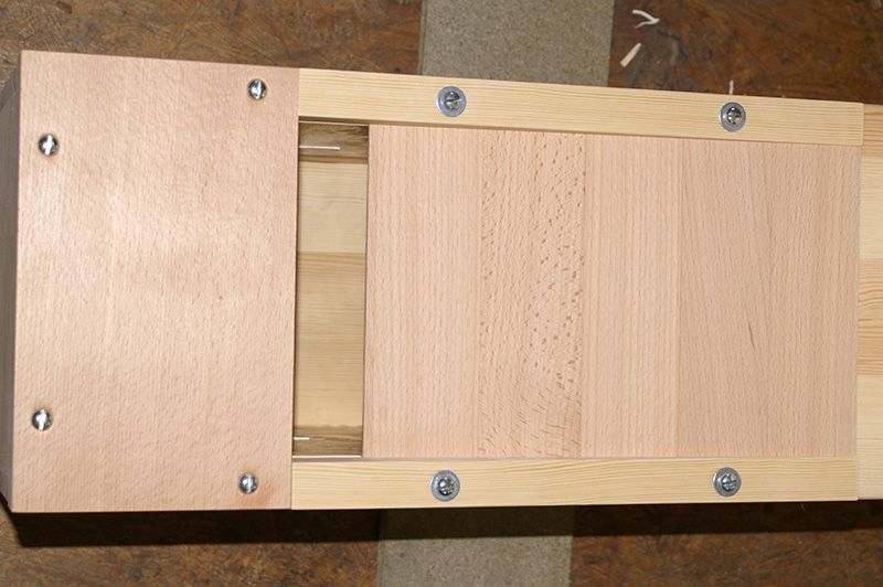 Orgeldetailfoto Holzpfeifenregister 32 Fuß