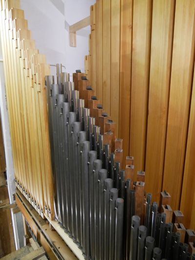 Orgeldetailfoto Ernst-Röver-Orgel Neinstedt