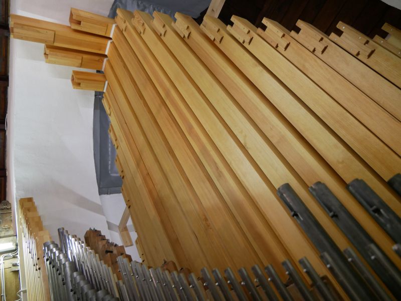 Orgeldetailfoto Ernst-Röver-Orgel Neinstedt