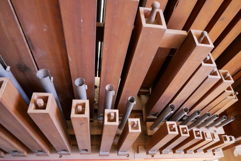 Orgeldetailfoto Eggert/Schuster – Orgel St. Kirche Maria Hilf Ottersleben