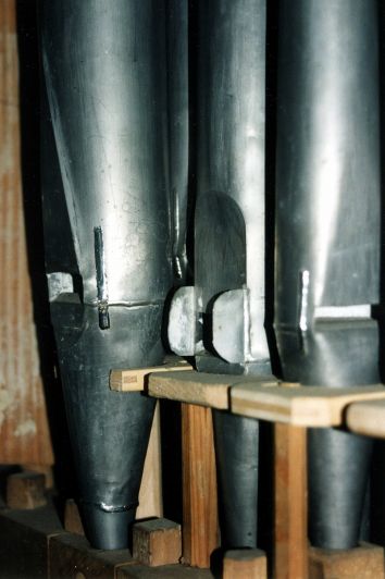 Orgeldetailfoto Christian-Friedrich-Poppe-Orgel Großenstein