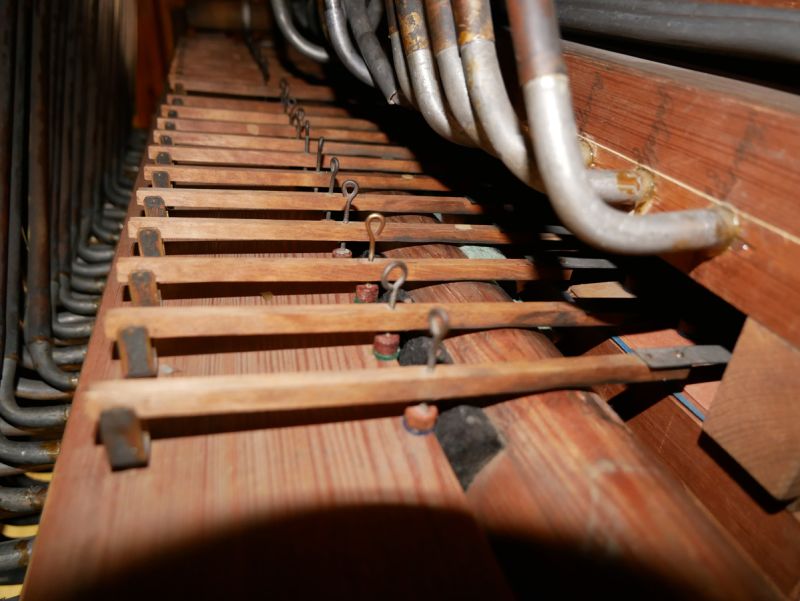 Orgeldetailfoto Ernst-Röver-Orgel Neinstedt