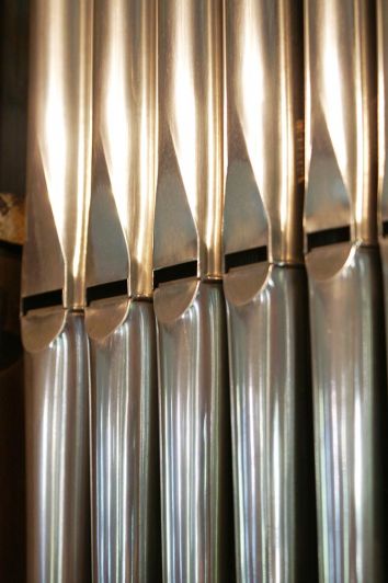 Orgeldetailfoto Gotthilf-Bärmig-Orgel Gottesgrün