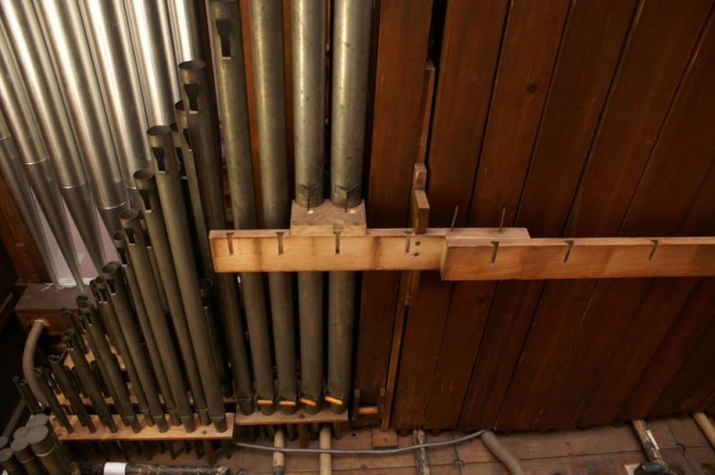 Orgeldetailfoto Wilhelm-Rühlmann-Orgel Magdeburg-Buckau