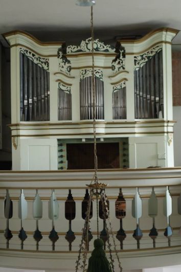 Orgeldetailfoto Schütz-Orgel Leitlitz