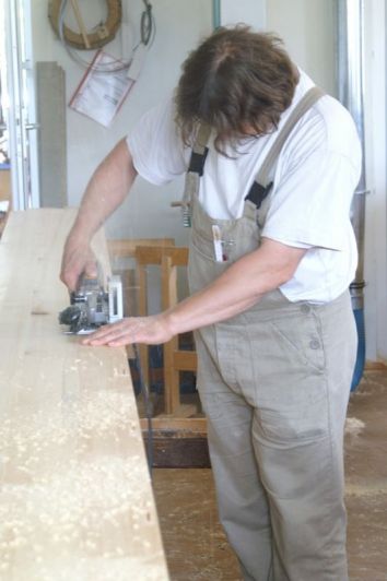 Orgeldetailfoto Holzpfeifenregister 32 Fuß