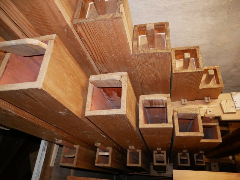 Orgeldetailfoto Schütz-Orgel Leitlitz