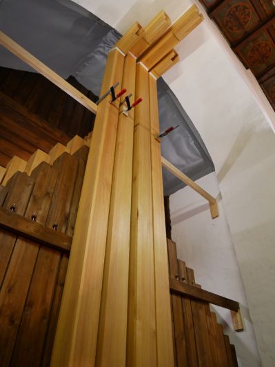 Orgeldetailfoto Ernst-Röver-Orgel Neinstedt