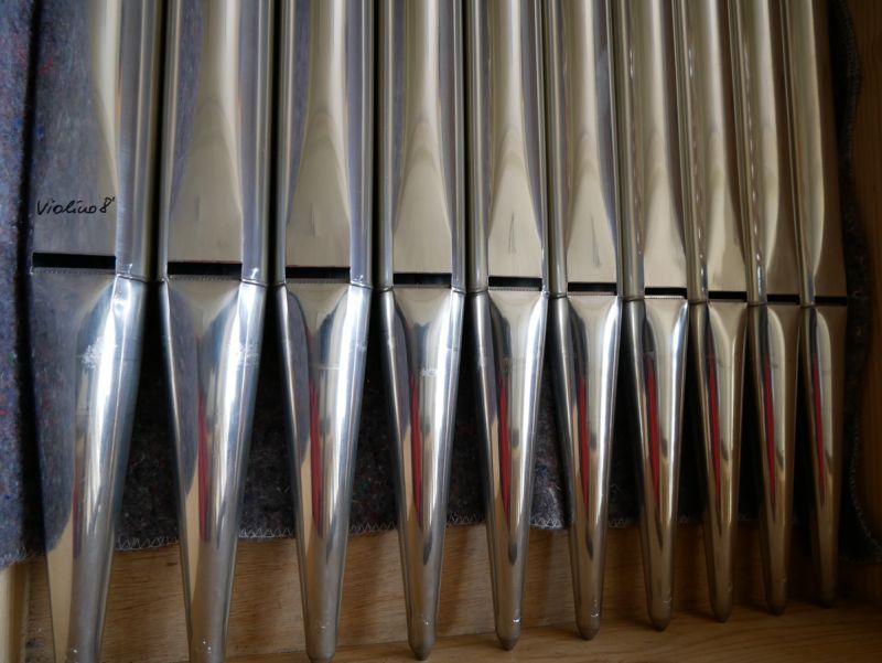 Orgeldetailfoto Ernst-Röver-Orgel Neinstedt