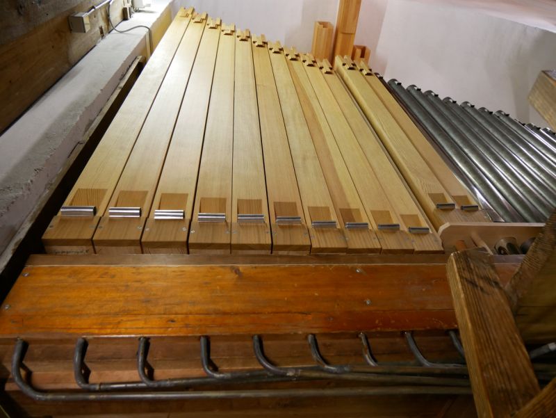 Orgeldetailfoto Ernst-Röver-Orgel Neinstedt