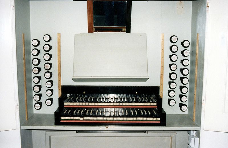 Orgeldetailfoto Christian-Friedrich-Poppe-Orgel Großenstein