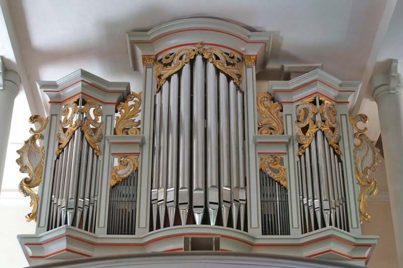 Orgeldetailfoto J.-E.-Gerhard-Orgel Schlöben