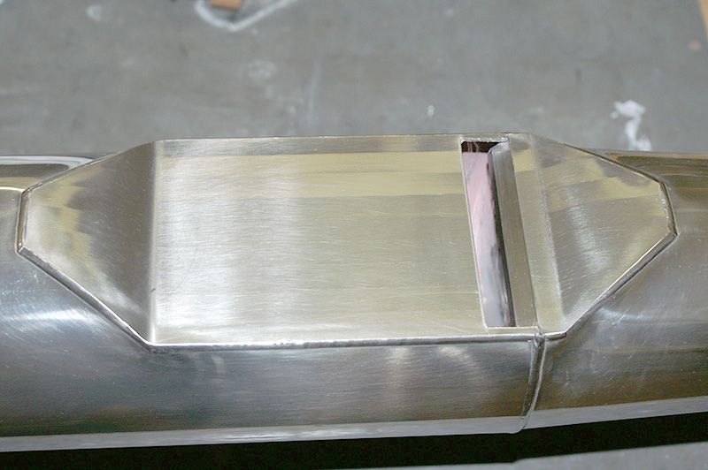 Orgeldetailfoto Metallpfeifenwerk