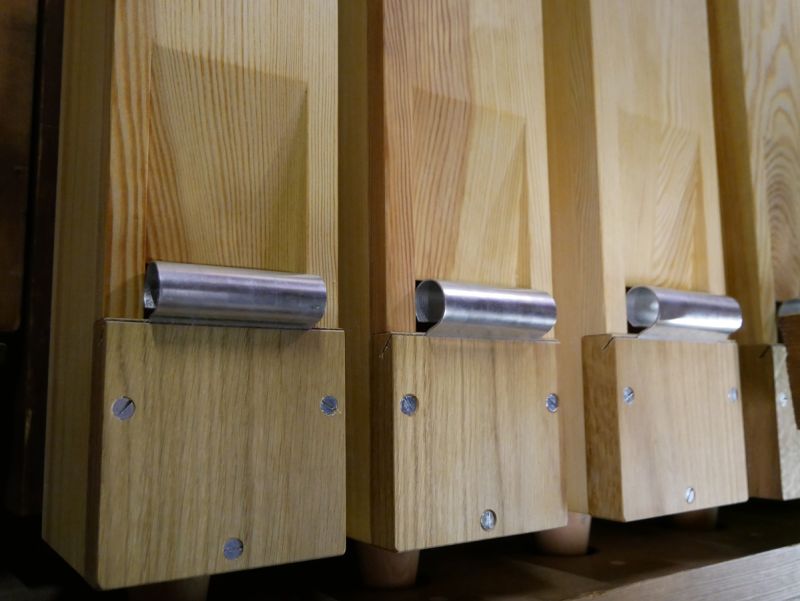 Orgeldetailfoto Ernst-Röver-Orgel Neinstedt