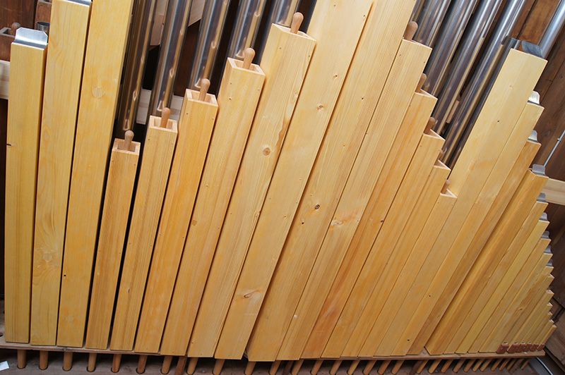 Orgeldetailfoto Ernst-Röver-Orgel Neinstedt