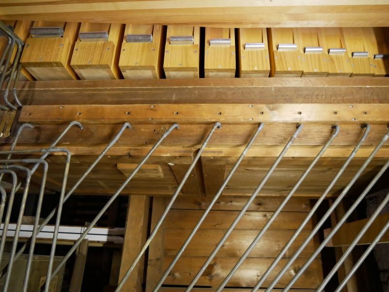 Orgeldetailfoto Ernst-Röver-Orgel Neinstedt