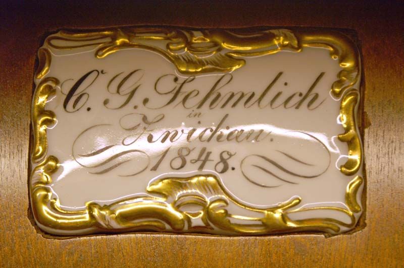 Orgeldetailfoto Carl-Gottlieb-Jehmlich-Orgel Elsterberg