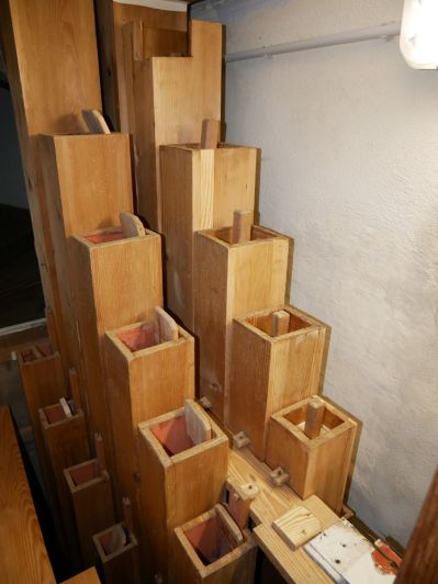 Orgeldetailfoto Schütz-Orgel Leitlitz