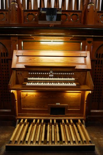 Orgeldetailfoto Ernst-Röver-Orgel Neinstedt