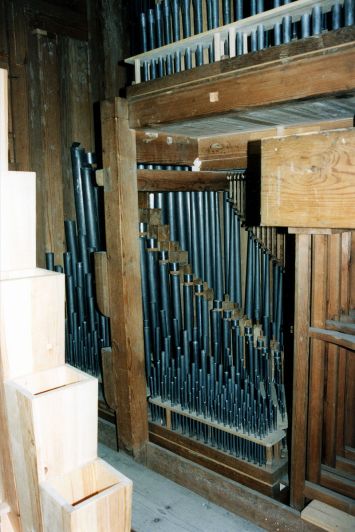 Orgeldetailfoto Christian-Friedrich-Poppe-Orgel Großenstein