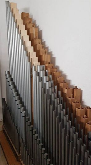 Orgeldetailfoto Jehmlich-Orgel Aue-Zelle