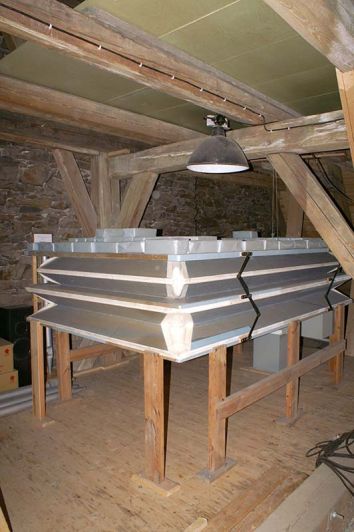 Orgeldetailfoto Richard-Kreutzbach-Orgel Ehrenfriedersdorf