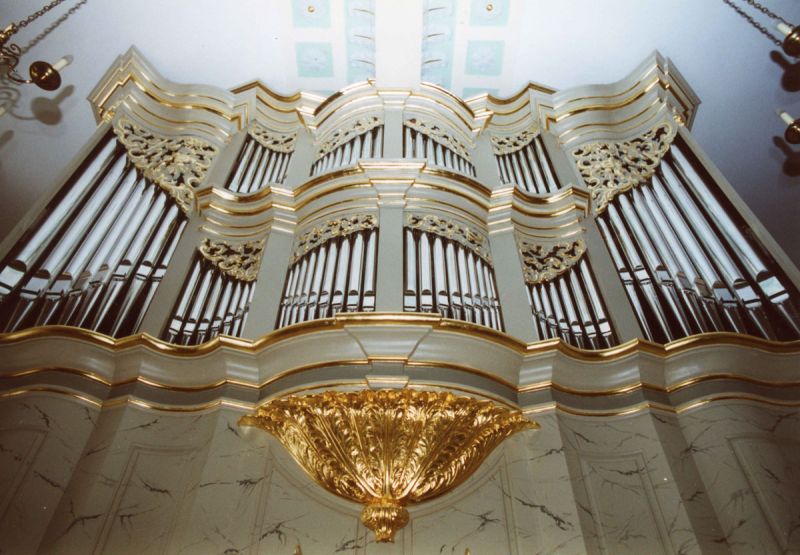 Orgeldetailfoto Schuster-Orgel Waldkirchen