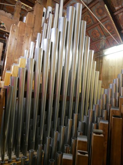 Orgeldetailfoto Ernst-Röver-Orgel Neinstedt