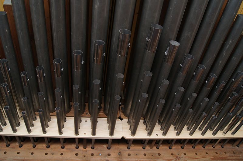 Orgeldetailfoto Ernst-Röver-Orgel Neinstedt