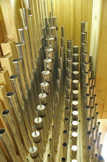 Orgeldetailfoto Thomas-Wolf-Orgel Coburg