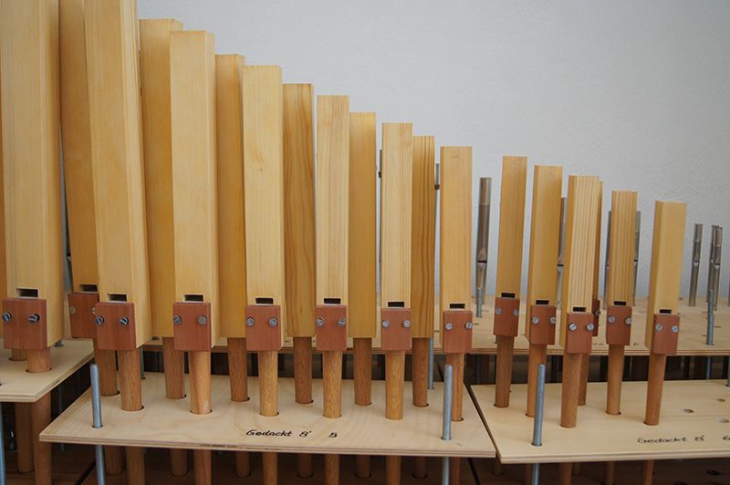 Orgeldetailfoto Ernst-Röver-Orgel Neinstedt
