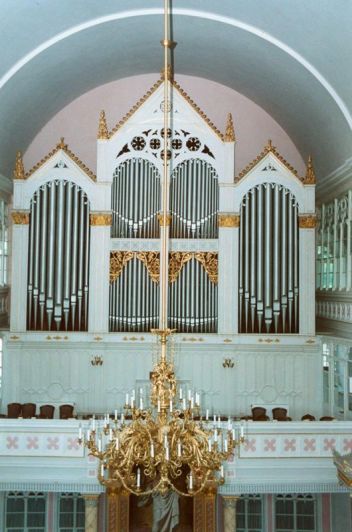 Orgeldetailfoto Gotthilf-Bärmig-Orgel Schöneck