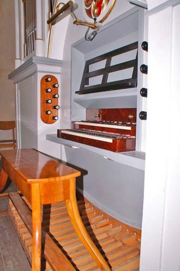 Orgeldetailfoto Johann-Friedrich-Schulze-Orgel Erfurt