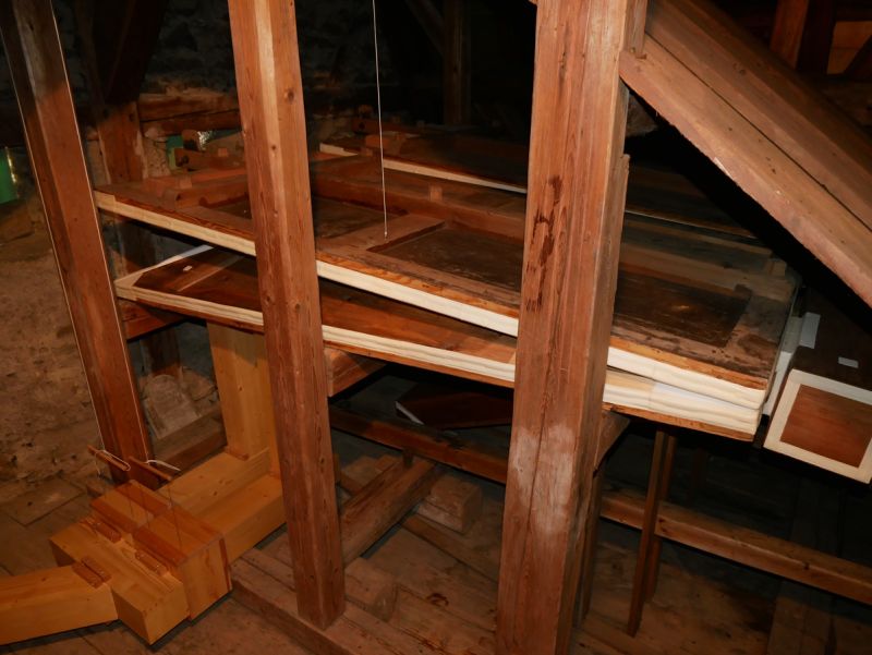 Orgeldetailfoto Schütz-Orgel Leitlitz