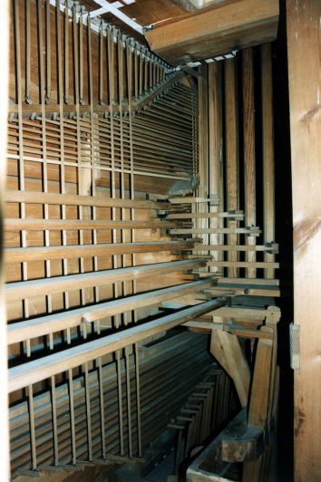 Orgeldetailfoto Christian-Friedrich-Poppe-Orgel Großenstein