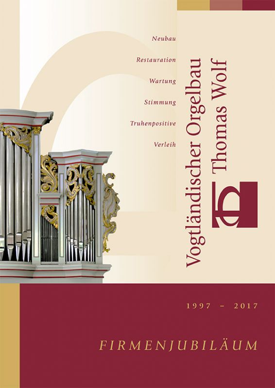 Broschüre zum 20-jährigen Firmenjubiläum